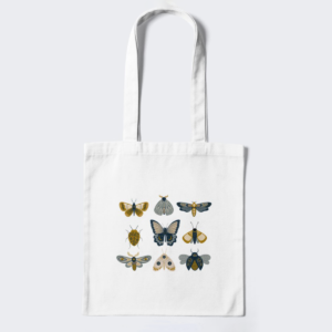 توت باك بطبعة فراشات