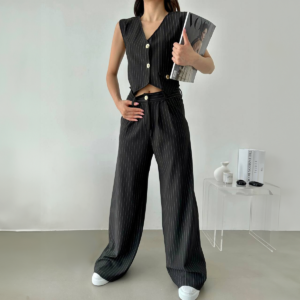 طقم قصير بجيب