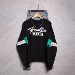 سويتر MAKER - اسود