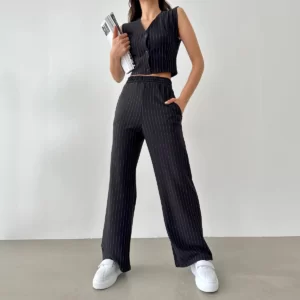 طقم قصير - اسود