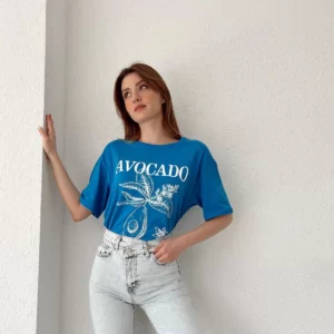 تيشيرت avocado - ازرق, free size