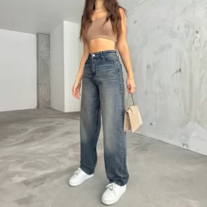 بنطلون Vintage - رصاصي