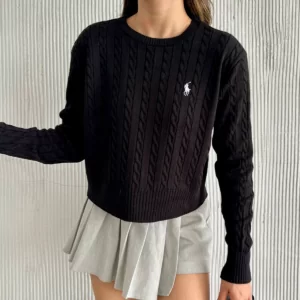 سويتر بولو - free size, اسود