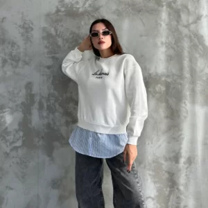 سويتر PARIS - ابيض