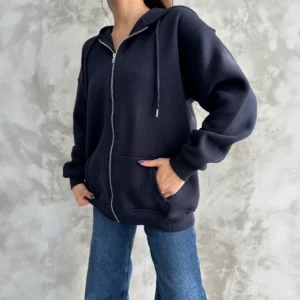 جاكيت سادة - نيلي, free size