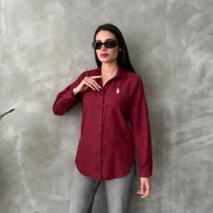 قميص بولو - احمر