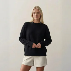 بلوز سادة - free size, اسود